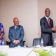 L-R: Malcolm Johnson, Her Excellency, the Governor of Maputo, Honourable Minister of Transport and Telecommunications, His Excellency, the Prime Minister of Mozambique, Dr Ema Chicoco, Shola Taylor.